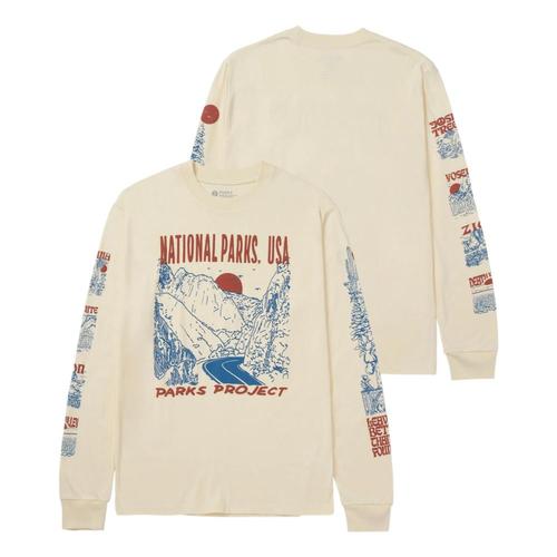 Parks Project National Parks Puff Print Long Sleeve Tee Natural