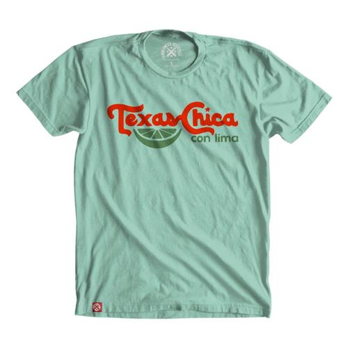 Tumbleweed TexStyles Women's Texas Chica Con Lima T-Shirt Mint