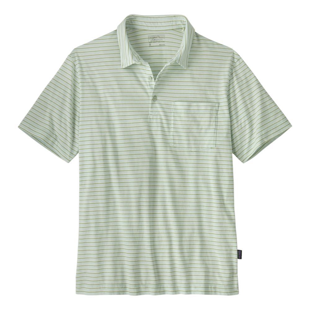 Patagonia Men's Cotton in Conversion Lightweight Polo Shirt GREEN_HIGN