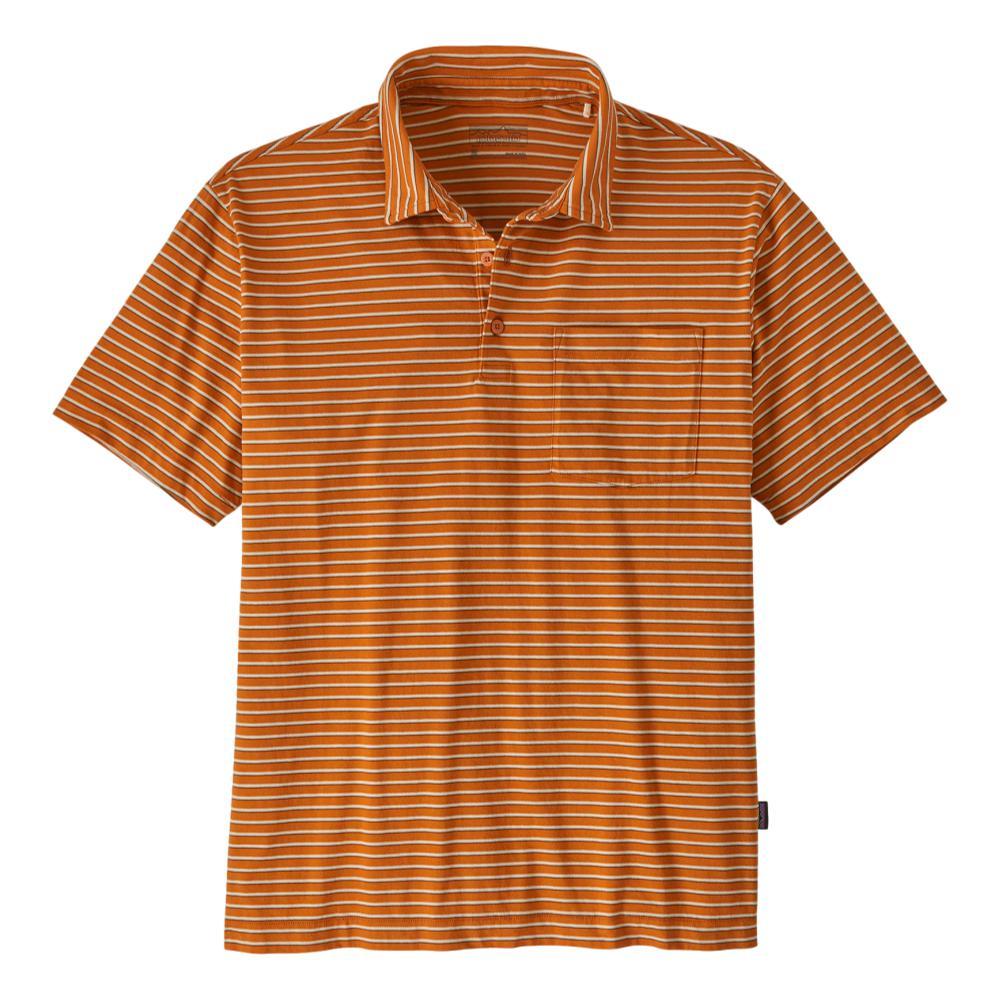 Patagonia Men's Cotton in Conversion Lightweight Polo Shirt RUST_HIRL