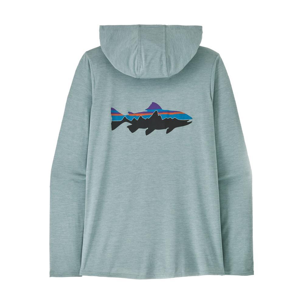 Patagonia Women's Capilene Cool Daily Graphic Hoody TBLUE_FTTX