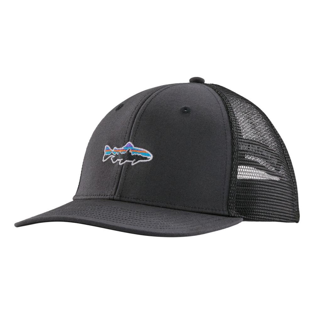 Patagonia Stand Up Trout Trucker Hat BLACK_INBK