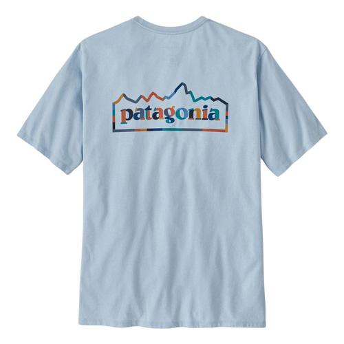 Patagonia Men's Unity Fitz Responsibili-Tee Shirt Cblue_chle