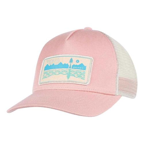 Pistil Women's Valley Girl Trucker Hat Pink