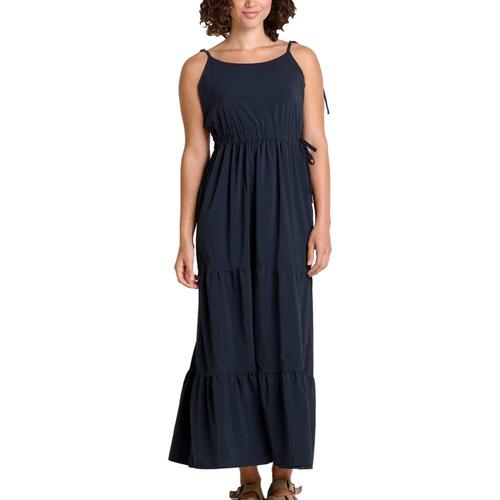 Toad&Co Women's Sunkissed Tiered Sleeveless Dress Black_100