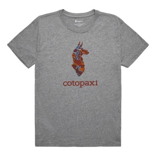 Cotopaxi Men's Altitude Llama T-Shirt Grey_htrgr