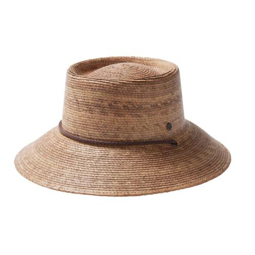 Hemlock Hat Co. Leon Straw Bucket Hat Toast