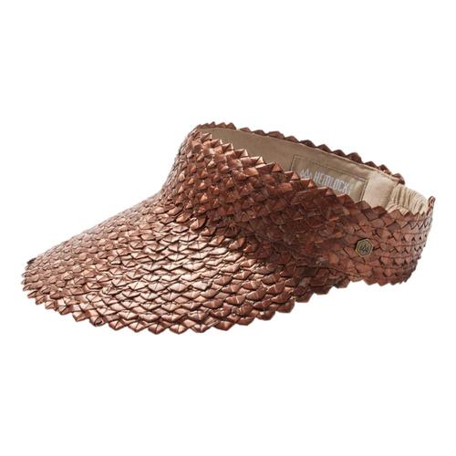 Hemlock Hat Co. Capri Straw Visor Copper