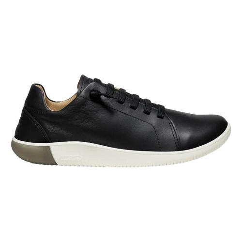 KEEN Men's KNX Leather Sneakers Blk.Swht