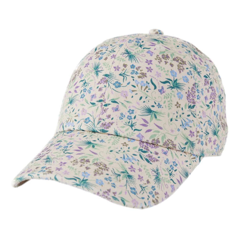 Life is Good Botanical Butterfly Pattern Chill Cap BONE