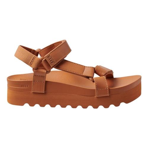 Reef Women's Cushion Rem Hi Sandals Cognac