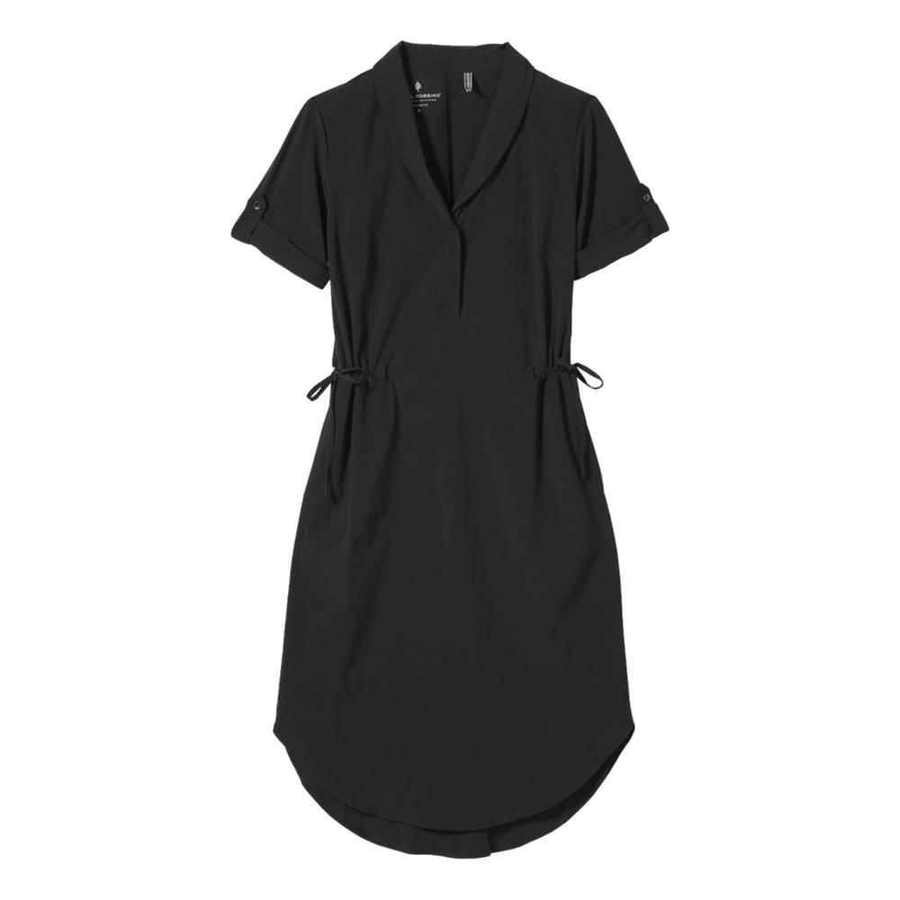 Royal Robbins Women's Spotless Short Sleeve Traveler Dress BLACK_037