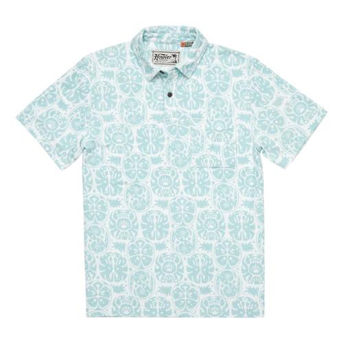 Howler Brothers Men's Plusherman Terry Polo Leafy_lea