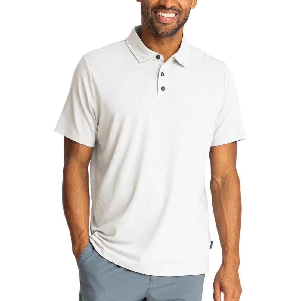 Freefly Men's Bamboo Flex Polo II Shirt WHITE_022