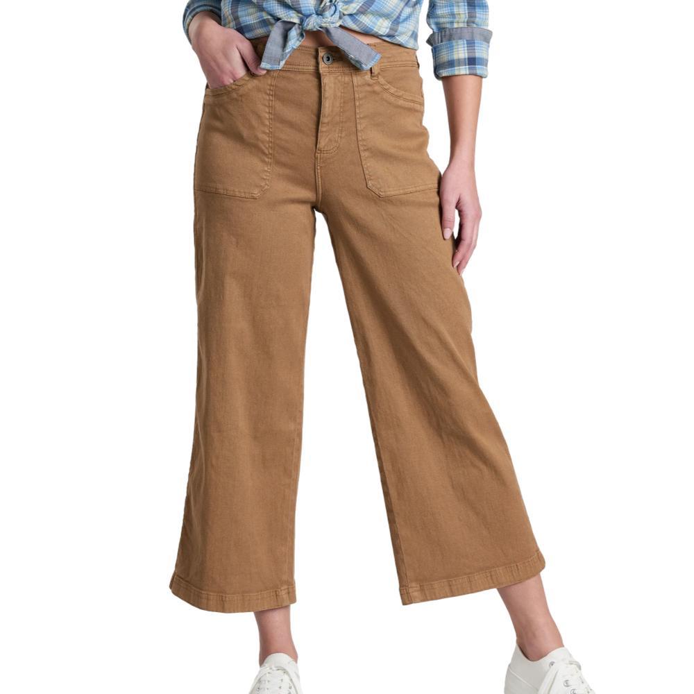KUHL Women's Seaboard Wide-Leg Crop Pants SAWDUST_SD
