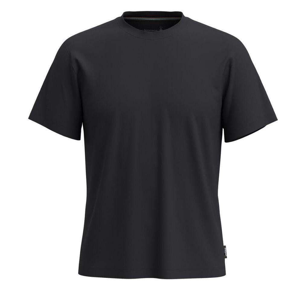 Smartwool Men's Perfect Crew Short Sleeve Tee BLACK_001