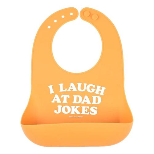 Bella Tunno I Laugh at Dad Jokes Wonder Bib Dad_jokes