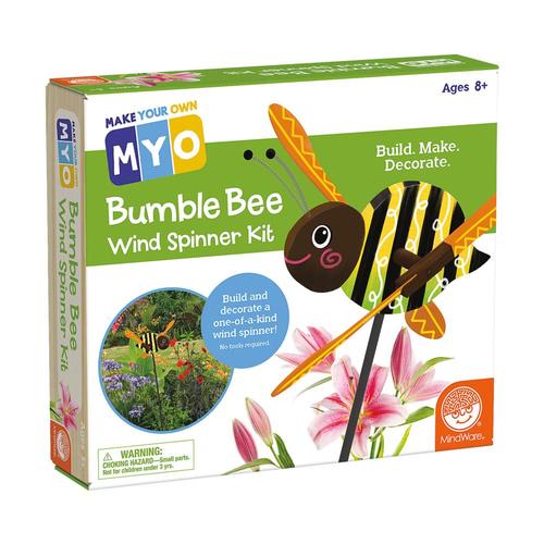 MindWare Make Your Own Bumble Bee Wind Spinner Craft Kit