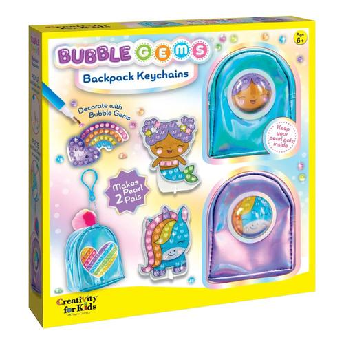 Faber-Castell Bubble Gems Backpack Keychains