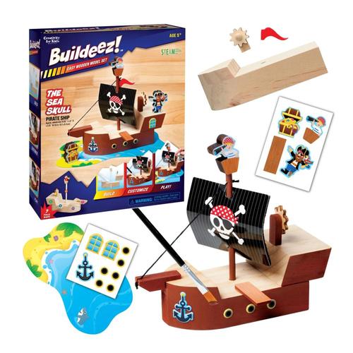 Faber-Castell Buildeez - The Sea Skull Pirate Ship