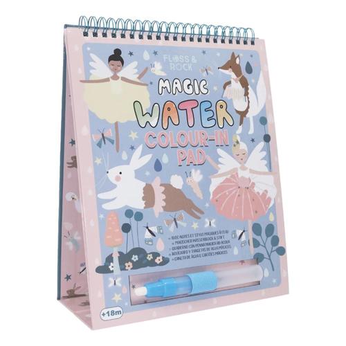 Floss and Rock Magic Color Changing Watercard Easel and Pen - Enchanted