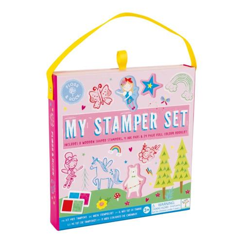 Floss and Rock My Stamper Set - Rainbow Fairy