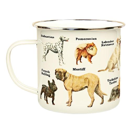 Gift Republic Dogs Enamel Mug