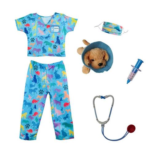 Great Pretenders Veterinarian Scrubs with Accessories