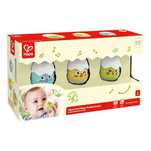 Hape Happy Hatchlings Wobble Rattles