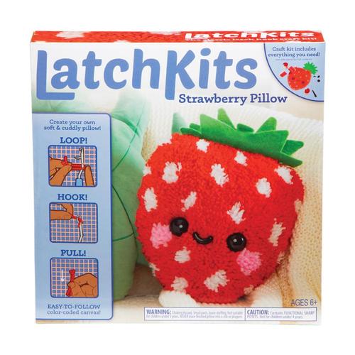 PlayMonster Latchkits Strawberry Pillow