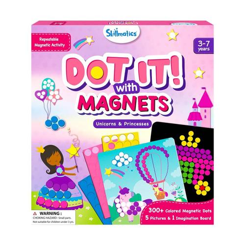 Skillmatics Dot It With Magnets Unicorns & Princesses
