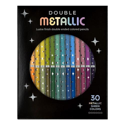 Snifty Double Metallic Dual-Ended Colored Pencils