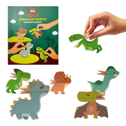 Nova Toys Dinosaurs Clothespin Puppets