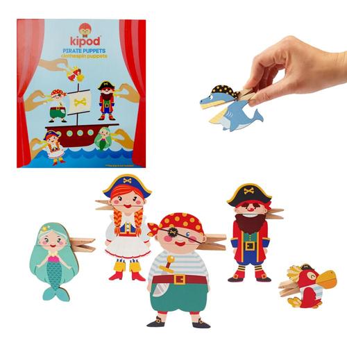 Nova Toys Pirates Clothespin Puppets
