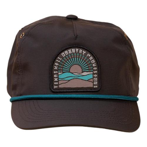 THC Provisions Eternal Sunshine Guadalupe Snapback Hat Vinblack