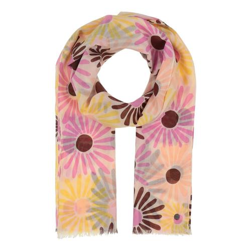 V. Fraas Daisy Power Cotton Scarf Orchid_435