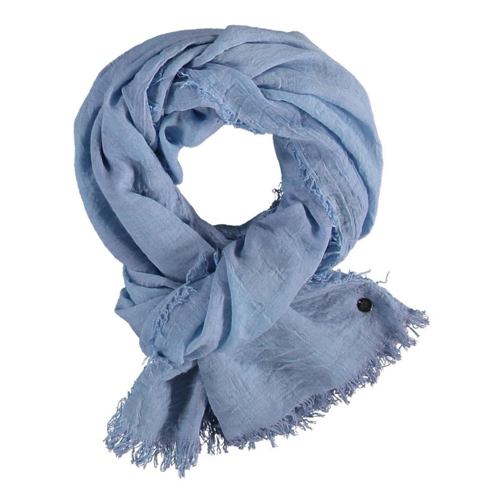 V. Fraas Optic Cold Dye Woven Wrap Scarf BLUE_582