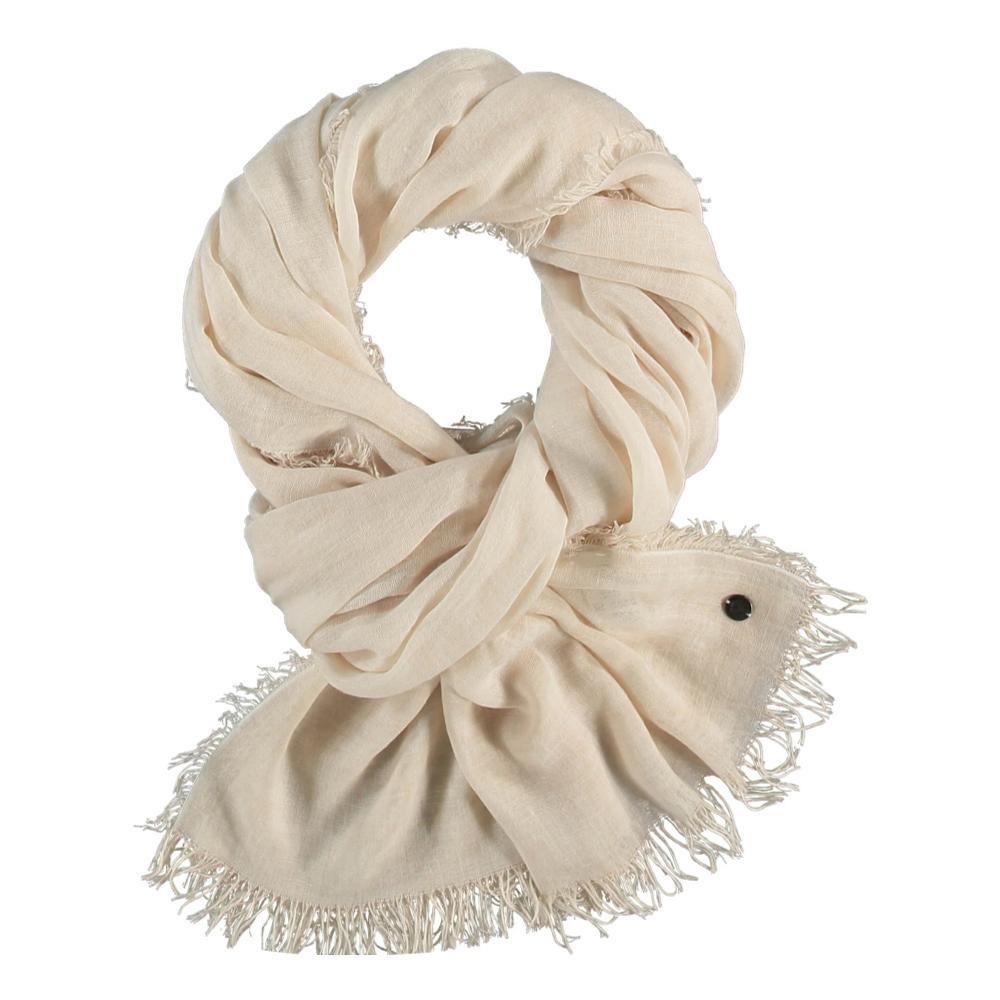 V. Fraas Optic Cold Dye Woven Wrap Scarf WHITE_012