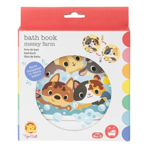Tiger Tribe Messy Farm Bath Book