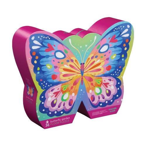 Crocodile Creek Butterfly Garden 36-Piece Jigsaw Puzzle