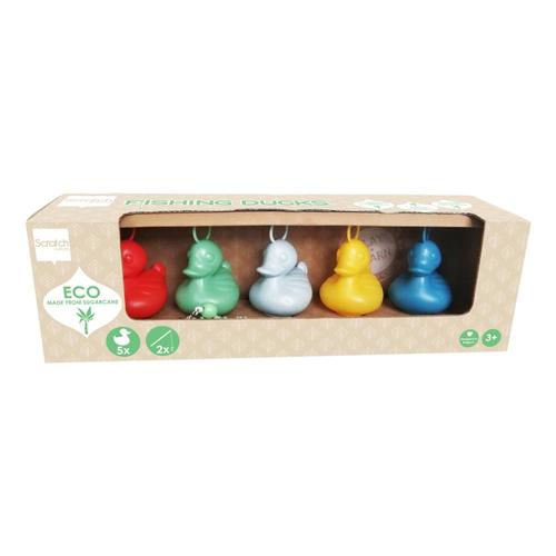 Scratch Set of 5 Eco Fishing Ducks