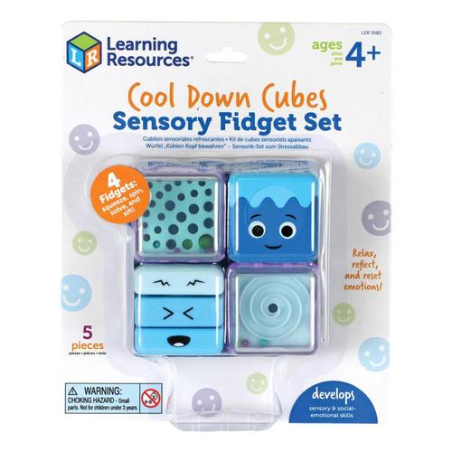 Learning Resources Cool Down Cubes Sensory Fidget Set