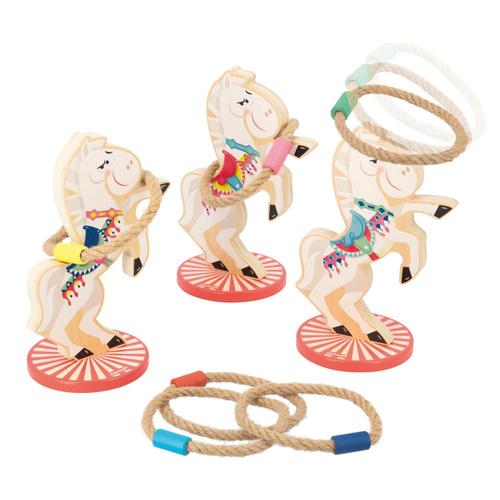 Janod Applepop Horses Ring Toss Game