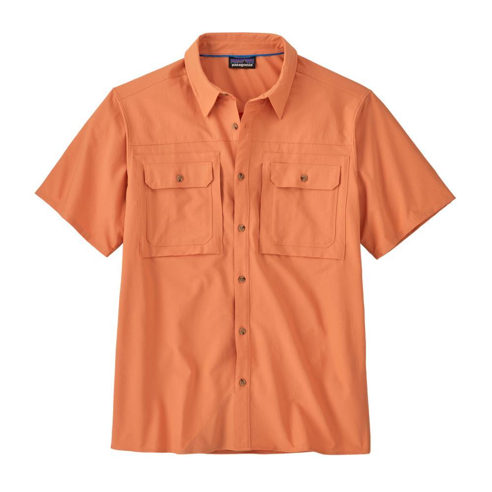 Patagonia Men's Short-Sleeved Self-Guided Sun Shirt MELON_RKML