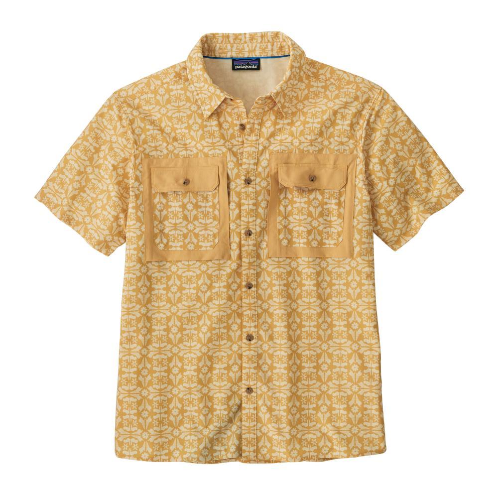Patagonia Men's Short-Sleeved Self-Guided Sun Shirt TAN_MFBN
