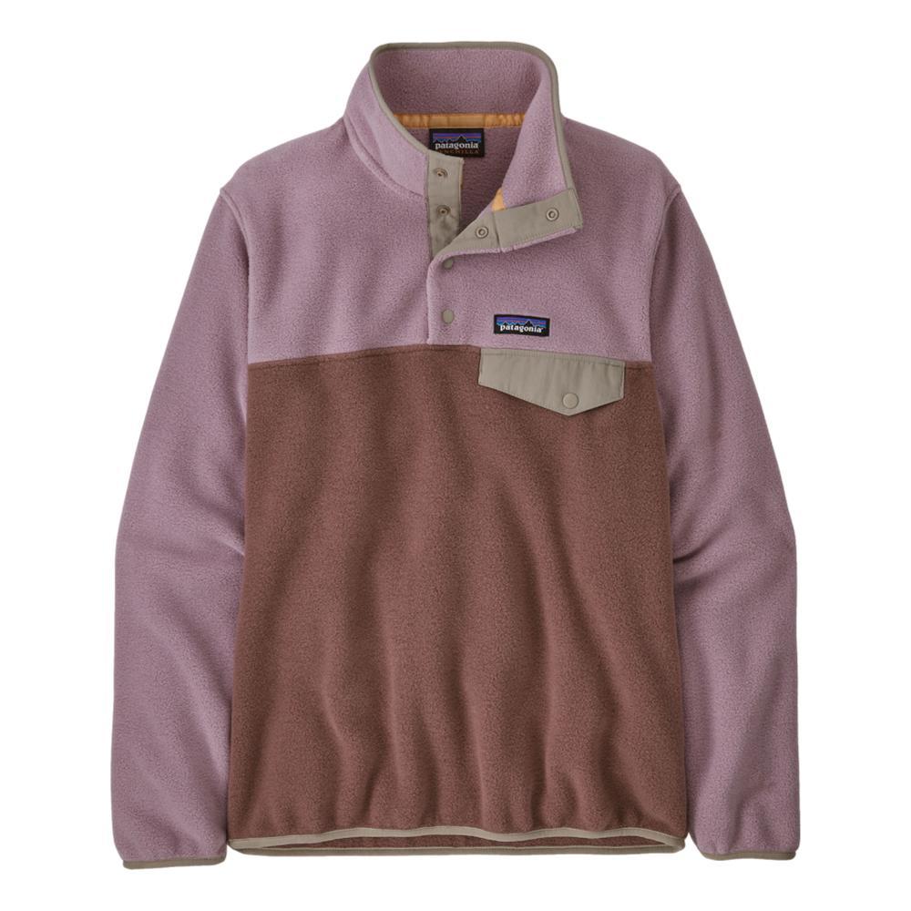 Patagonia Women's Lightweight Synchilla Snap-T Fleece Pullover MAUVE_DLMA