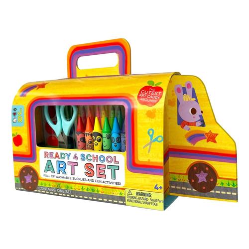 Bright Stripes iHeartArt JR Ready for School Art Set