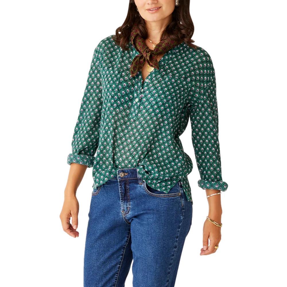 Carve Designs Women's Dylan Gauze Shirt SANGAN_470