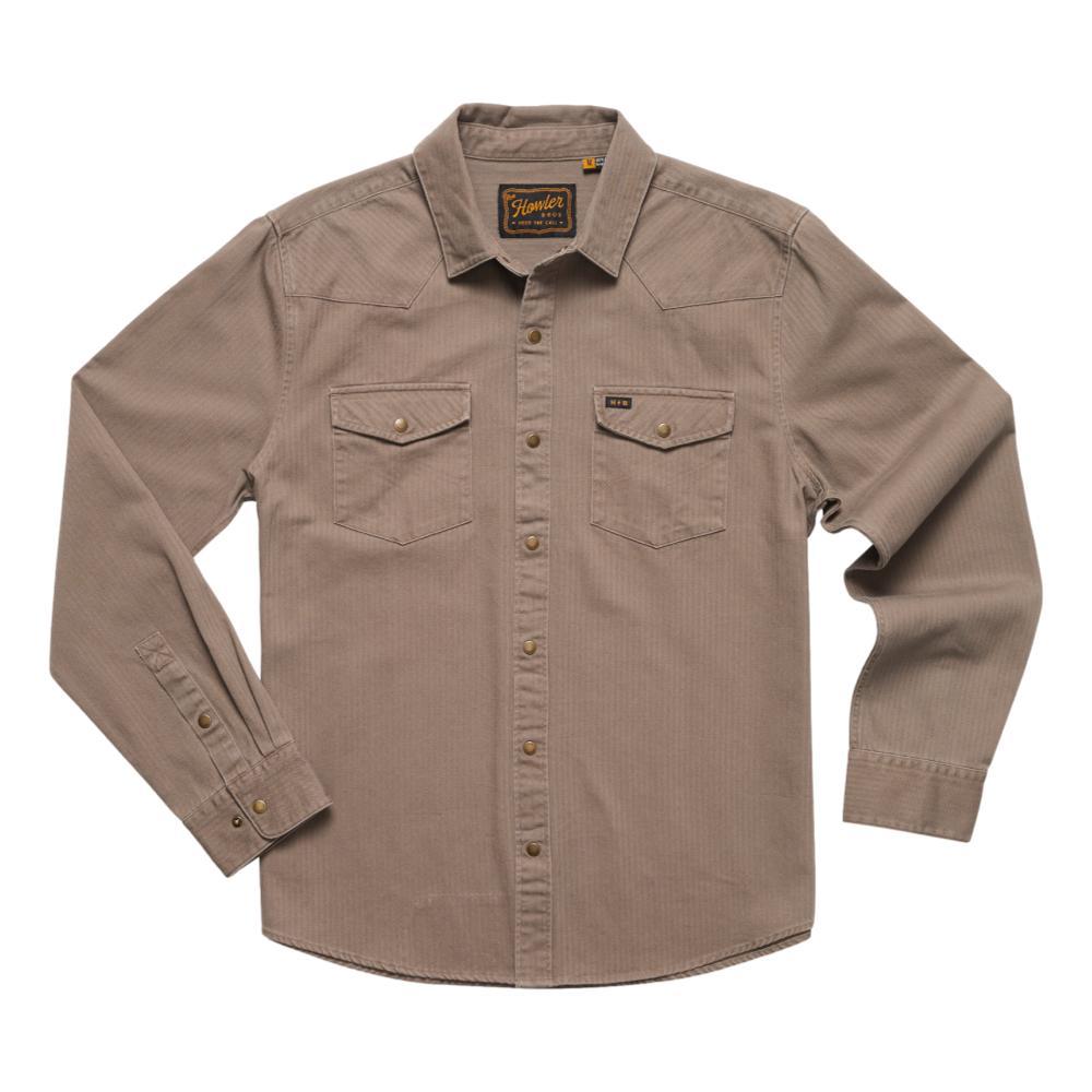 Howler Brothers Men's Sawhorse Work Shirt TAUPE_TAU