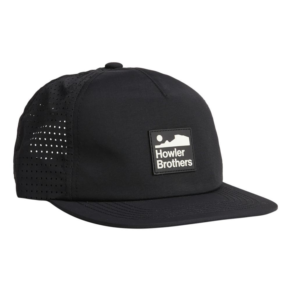 Howler Brothers Aperture Tech Strapback Hat ARROYBLK_BLA